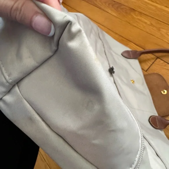 Longchamp le Pliage Expandable Tote -pebble - Picture 10 of 16